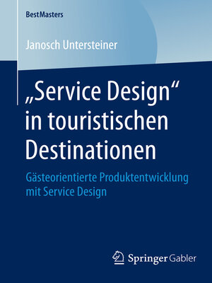 cover image of „Service Design" in touristischen Destinationen